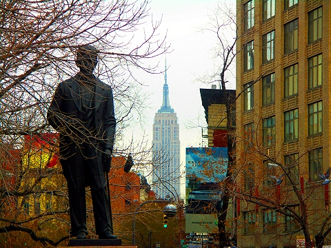 NY-Duarte_Park-Canal_and_Anenue_of_The_ Americas-6th-2.JPG