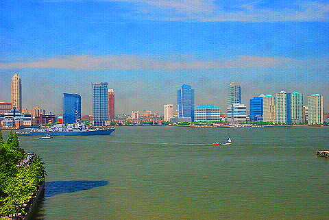 NY-Fleet_Week_2009-10-Police_Boat_Chases_Down_Sailboat.JPG