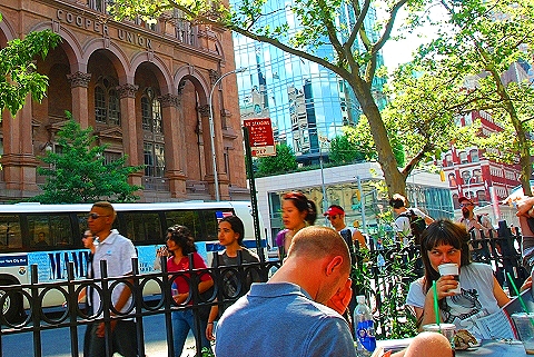 NY-Greenwich_Village-Friday_in_Summer-03-Cooper_Union-St_Marks_Place.JPG